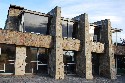 Jackson House, stone, concrete, and glass